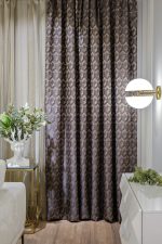 121GD-TON04-PORT BRONZ Портьера MODENA бронзовая 275*260см
