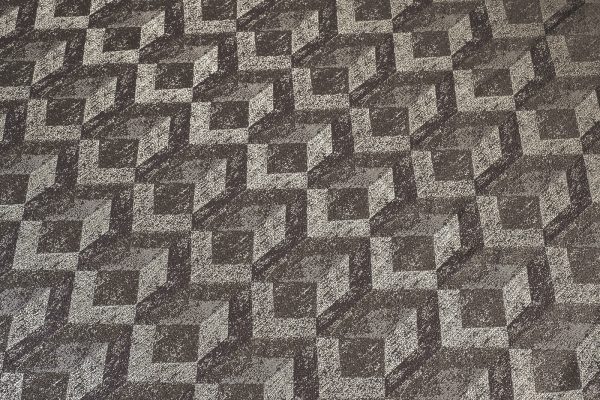 121GD-TON07-PORT SER Портьера MODENA серебряная  275*260см — изображение 5