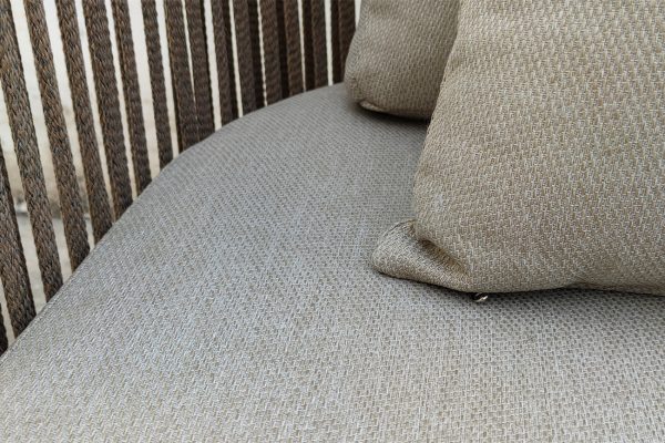 129KN-03042 Диван угловой "BAYLEY" уличный серый 280*84*75см — изображение 3