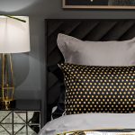 130HB-00010 Комплект наволочек Тропики 50*70 золото/черный (2шт)