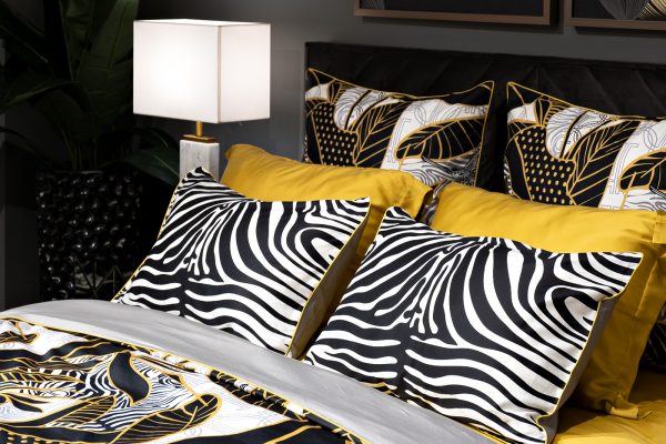 130HB-00011 Комплект наволочек Тропики 50*70 зебра/серый (2шт) — изображение 2