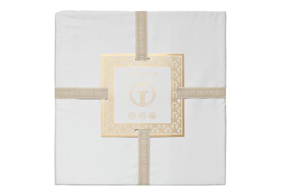 130HB-00027 Простыня на резинке сатин белый 180*200*30 — изображение 5