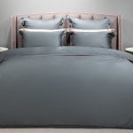 130HB-00051 Пододеяльник сатин зеленый  200*220