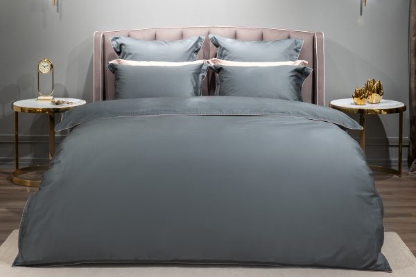 130HB-00051 Пододеяльник сатин зеленый  200*220