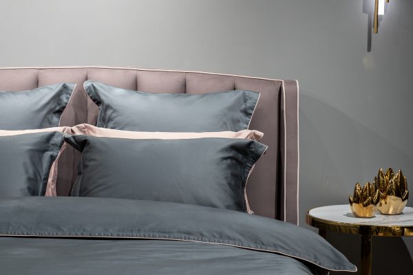 130HB-00149 Комплект наволочек сатин зеленый 70*70(2шт) — изображение 3