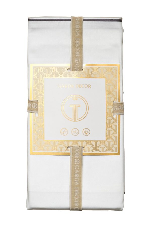 130HB-00210 Комплект наволочек сатин белый  50*70(2шт) — изображение 5