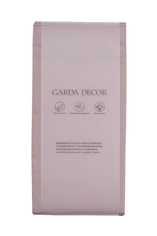 130HB-10200 Набор постельного белья Пудреная роза,евро,нав. 50*70(2шт) — изображение 5