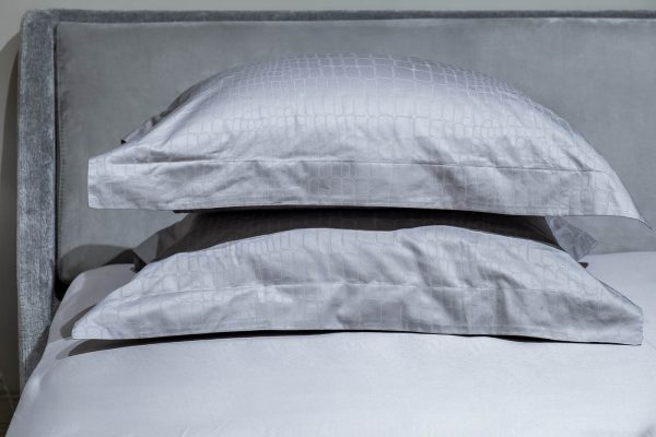 130HB-BSH240250-PROS SER Простыня сатин серый 240*250 — изображение 2