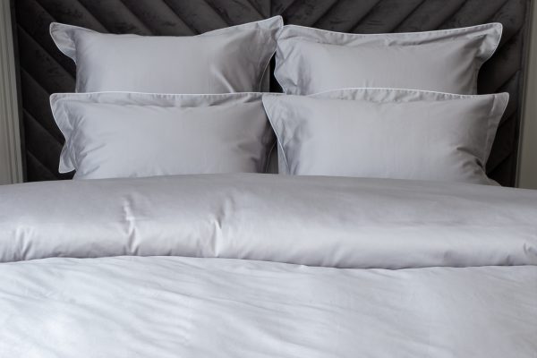 130HB-DC215150 -POD MECH SER Пододеяльник сатин Мечты серый 215*150 — изображение 2