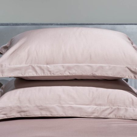 130HB- PC5070-NAV ROS Комплект наволочек сатин пудреная роза 50*70(2шт)