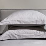 130HB- PC7070-NAV JAC SER Комплект наволочек сатин жаккард Серпенте серый 70*70(2шт)