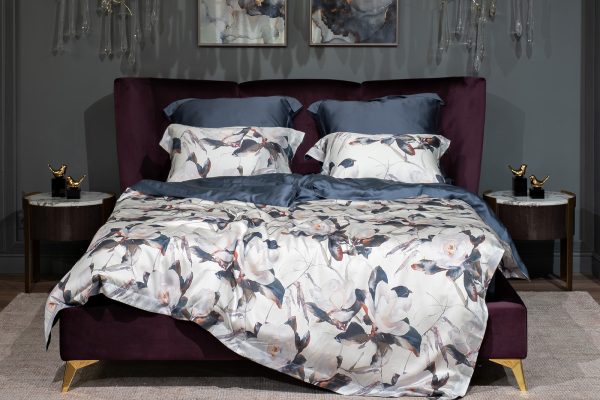 131SH-276-POD MAG SOPR SIN Пододеяльник Сопрано магнолия синий 145*210 — изображение 2