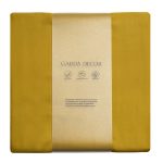 131SH-4222-PROS REZ SOPR GORCH Простыня на резинке Сопрано горчичный 180*200*30