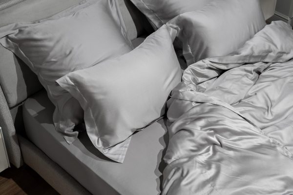 131SH-4250-PROS REZ SOPR SER Простыня на резинке Сопрано серый 180*200*30 — изображение 3