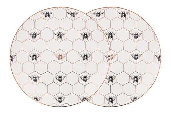 133-358 Набор тарелок обеденных "Harmony" пчёлы 2 шт