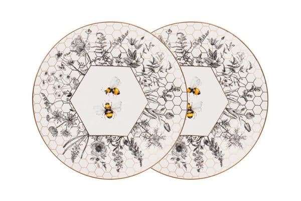 133-361 Набор тарелок закусочных "Harmony" пчёлы 2 шт