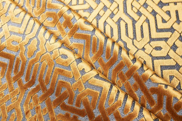 134LS-127062740-LATTICE ORANG Ткань — изображение 3