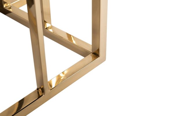 13RXC3102-GOLD Консоль стекло черн./золото 120*40*78см — изображение 4