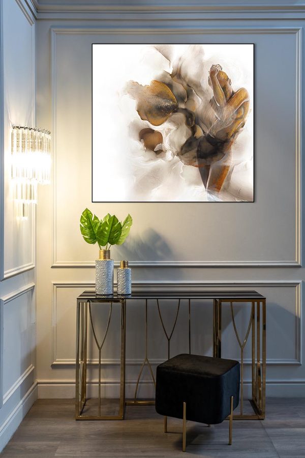 13RXC3102-GOLD Консоль стекло черн./золото 120*40*78см — изображение 5