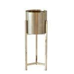 13RXFP3105L-GOLD Подставка под цветы золото d25*70cм