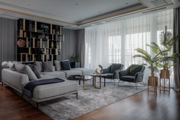 13RXFP3105L-GOLD Подставка под цветы золото d25*70cм — изображение 5