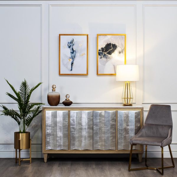 13RXFP3105M-GOLD Подставка под цветы золото d25*50cм — изображение 5