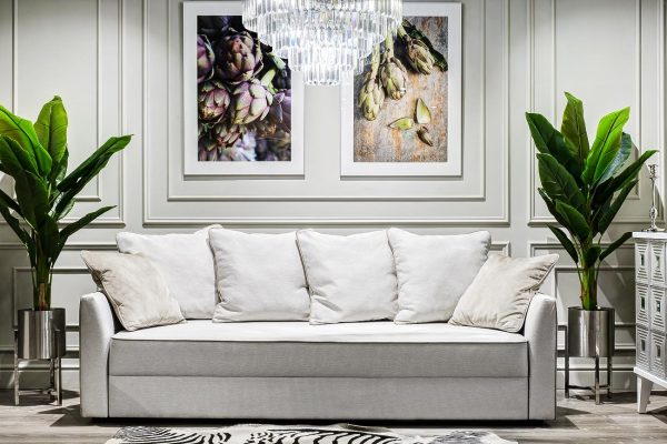 13RXFP3105M-SILVER Подставка под цветы серебро d25*50cм — изображение 3