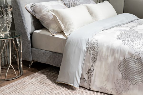 144HF-10301 Пододеяльник Нувола принт тенсель серый 220*200 — изображение 2