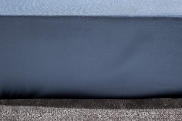 144HF-10407 Простыня на резинке тенсель синяя 180*200*30 — изображение 4