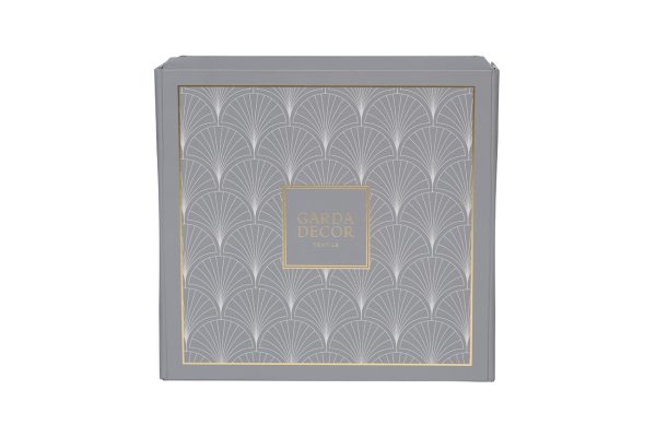 144HF-41009 Комплект наволочек Саванна принт тенсель серый 70*70 (2шт) — изображение 5