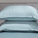 144HF-70611 Комплект наволочек тенсель бирюзовый 70*70 (2шт)