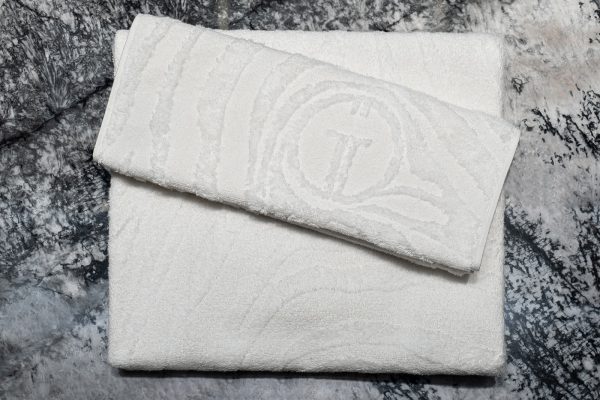 145ERT-10501 Полотенце Флавио белое 50*90 — изображение 4