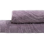 145ERT-10503 Полотенце Флавио лаванда 50*90
