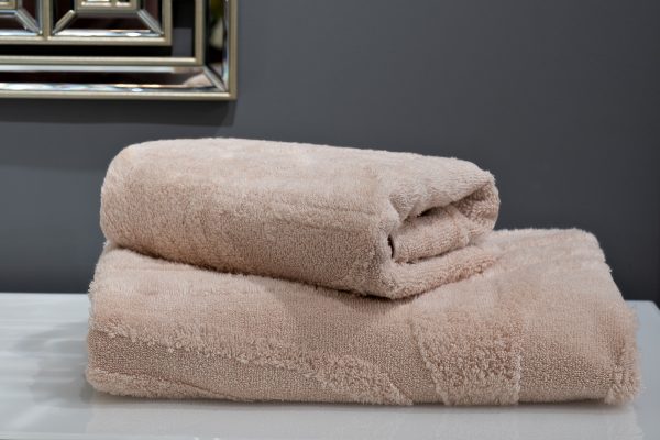 145ERT-10702 Полотенце Флавио бежевое 70*140 — изображение 5