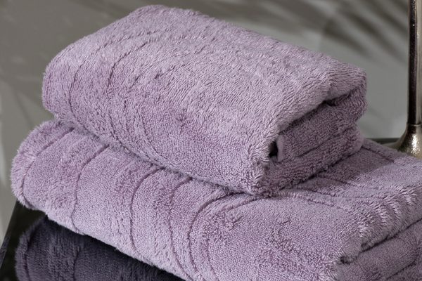 145ERT-10703 Полотенце Флавио лаванда 70*140 — изображение 5