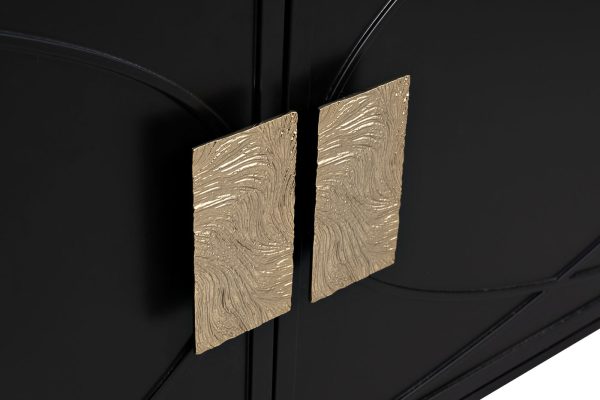 151SV-00005 Тумба под TV черная 200*60*40см — изображение 3