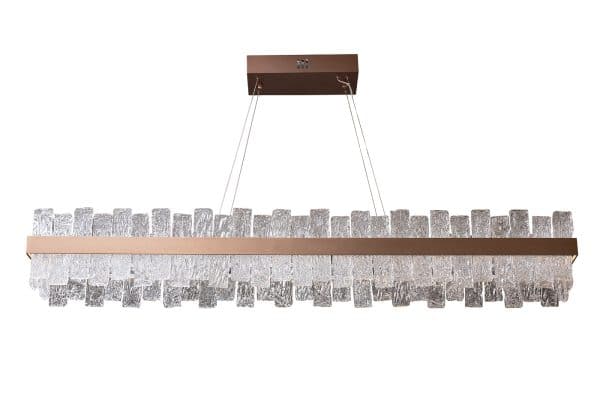 162FL-60082 Люстра подвесная прямоуг. 120см