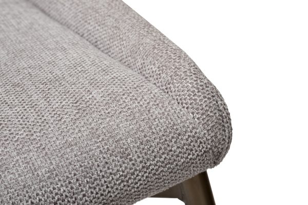 163YH-16963 Стул барный белый+бронза 45*49*101см — изображение 4