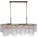 164FA-33125 Люстра подвесная прямоуг.102см