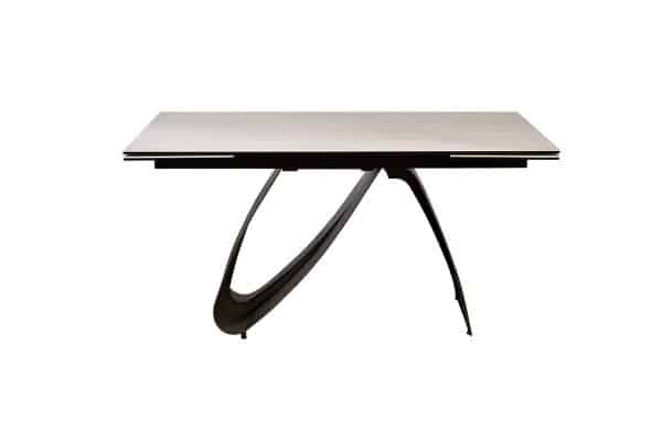 169DT-92055 Стол обеденный раскл.керам.столешница 160(40+40)*90*76см — изображение 2