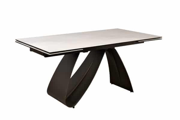 169DT-92055 Стол обеденный раскл.керам.столешница 160(40+40)*90*76см — изображение 3