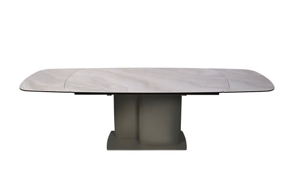 169DT-92151 Стол обеденный раскл.керам.столешница 190(50+50)*98*76см