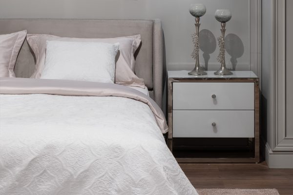 16AMR-NS180230-POKR BEL Покрывало Тиара белое 180*230 — изображение 3