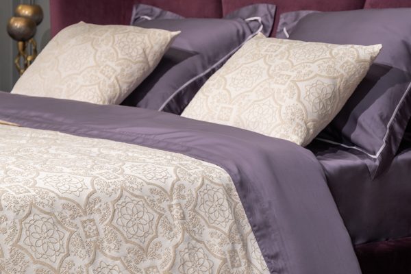 16AMR-NS240260-POKR BEG Покрывало Тиара беж 240*260 — изображение 3