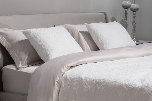 16AMR-NS240260-POKR BEL Покрывало Тиара белое 240*260 — изображение 4