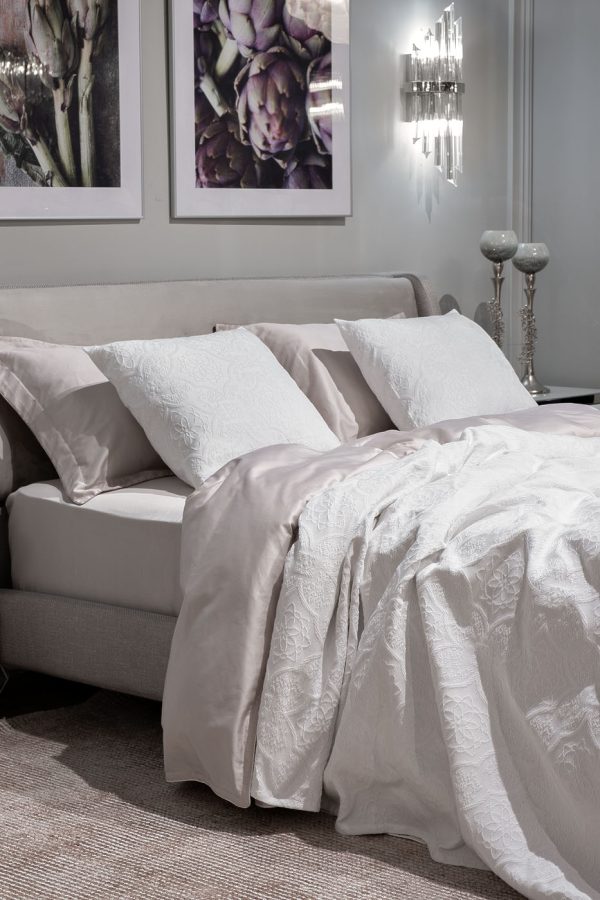 16AMR-NS5050-NAV BEL Наволочка декор. Тиара белая 50*50 — изображение 4