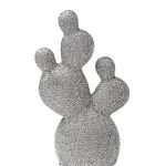 18H2752S Статуэтка "Кактус" цвет серебряный  12*5*22