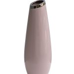 18H7827S-ROS Ваза керамическая розовая d12*36см