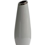 18H7827S-SER Ваза керамическая серая d12*36см