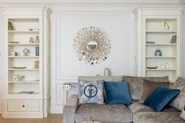 19-OA-5702/1 Зеркало диам.80, центр.диам.23 см — изображение 3